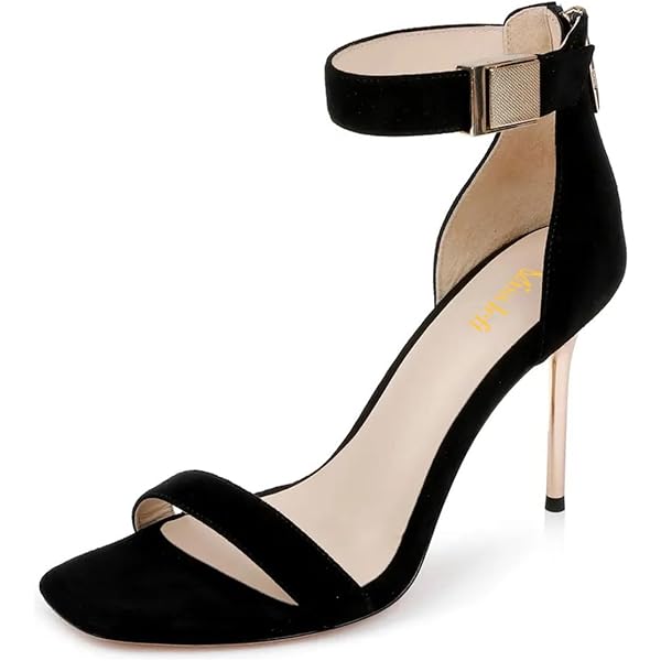 Amazon.com | FOWT Women Wide Ankle Strap Sandals Square Open Toe